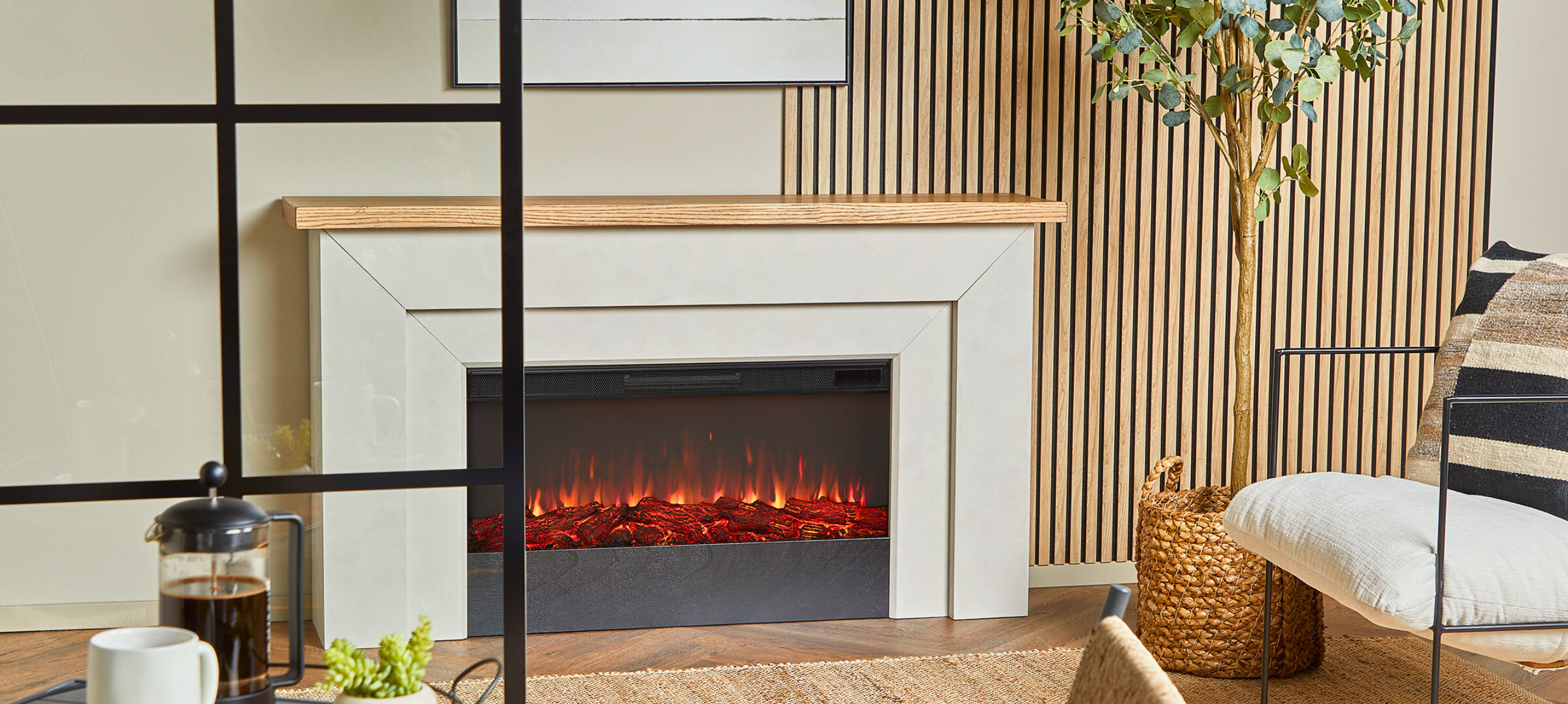 Malie Indoor Electric Fireplace